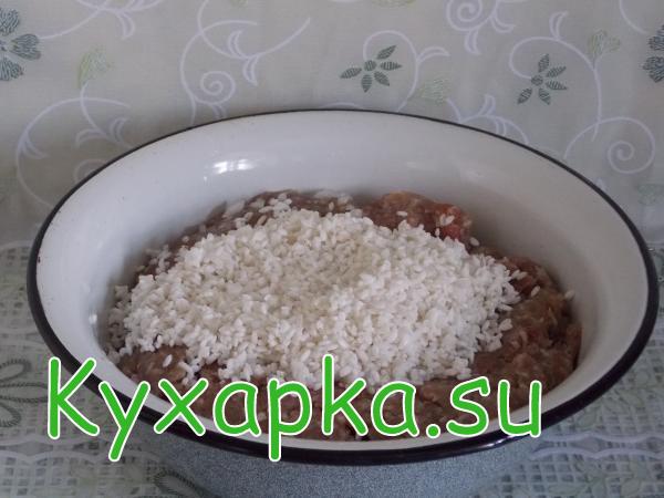 Мясные котлеты Ёжики