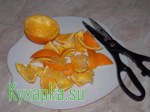 Апельсиновый кисель 