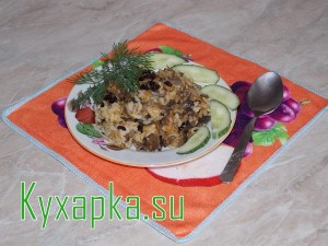 Плов с грибами: идеальный ужин для вегетарианца 