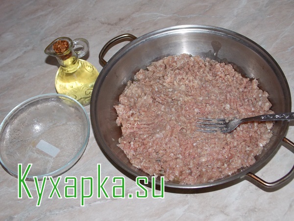 Фаршированный кабачок 