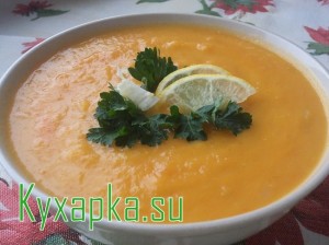 Тыквенный суп с кукурузой на Kyxapka.su