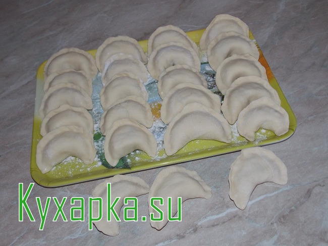 Украинские вареники с картофелем на Kyxapka.su 