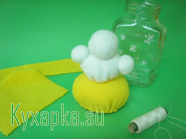 Как изготовить баночку для сладостей на Kyxapka.su 