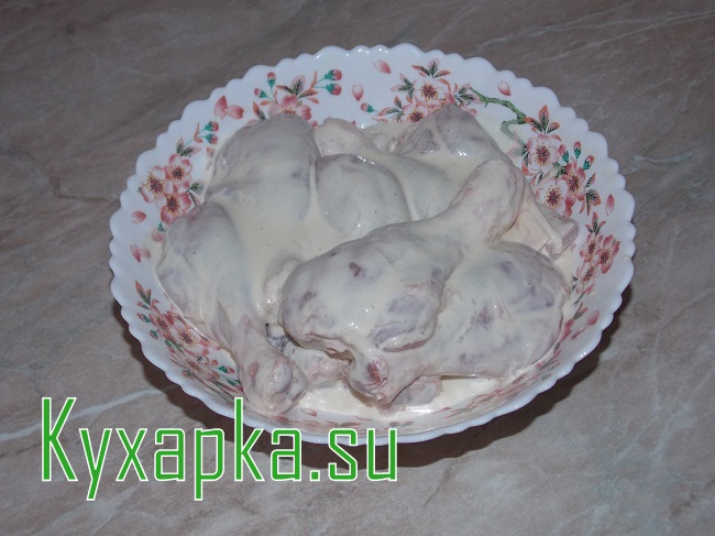 Куриная голень в панировке на Kyxapka.su 