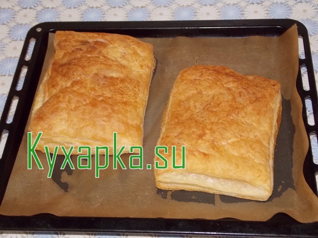Торт Наполеон с кремом Шарлотт на Kyxapka.su 