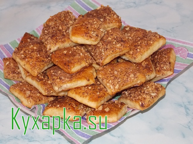 Пресное печенье на сметане на Kyxapka.su 