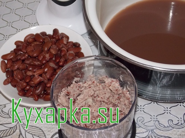 Грибной суп фасолью на Kyxapka.su 